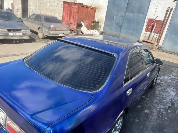 2002 Toyota Crown XI (S170), синий, 550000 рублей - вид 2