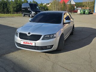 2013 Skoda Octavia III (A7), серебристый, 1350000 рублей, вид 1