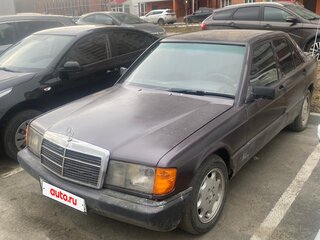 1991 Mercedes-Benz 190 (W201), фиолетовый, 180000 рублей, вид 1