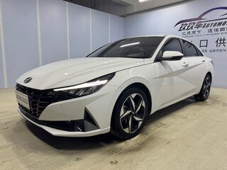 2023 Hyundai Elantra VII (CN7), белый, 1480000 рублей, вид 3