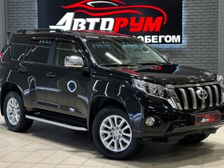 2016 Toyota Land Cruiser Prado 150 Series Рестайлинг 1, чёрный, 3997000 рублей, вид 1
