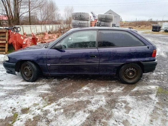 1995 Opel Astra F, синий, 69000 рублей - вид 4
