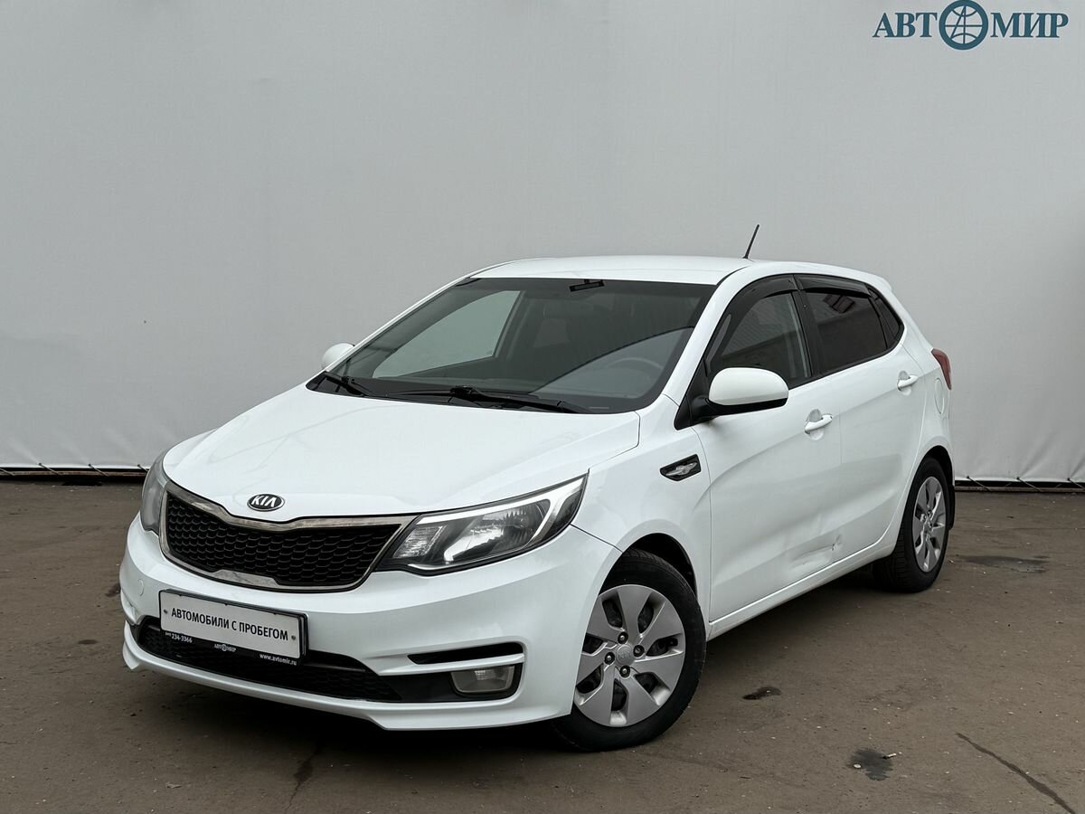 Kia Rio III Рестайлинг
