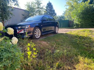 2007 Mitsubishi Lancer X, синий, 850000 рублей, вид 1