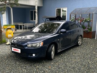 2008 Mitsubishi Lancer X, синий, 920000 рублей, вид 1
