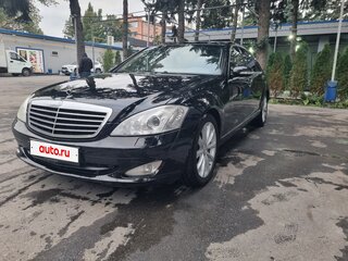 2009 Mercedes-Benz S-Класс 500 Long V (W221) Рестайлинг, чёрный, 1500000 рублей, вид 1