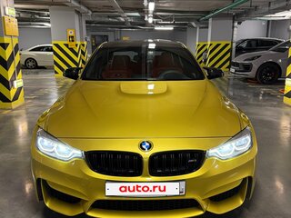 2017 BMW M3 V (F80), жёлтый, 7100000 рублей, вид 3