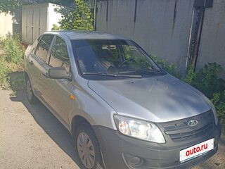 2012 Lada (ВАЗ) Granta I, серебристый, 320000 рублей, вид 2