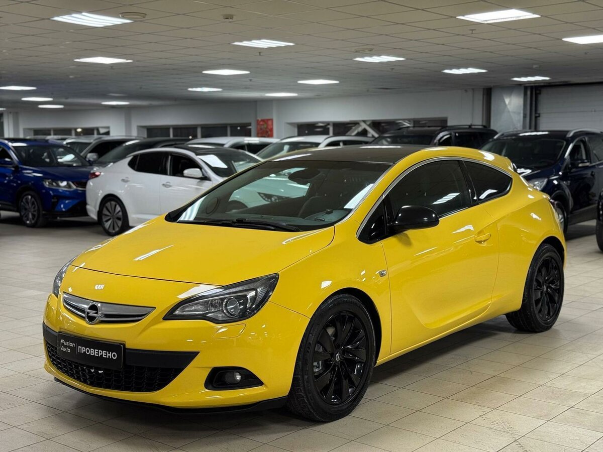 Opel Astra GTC J Рестайлинг
