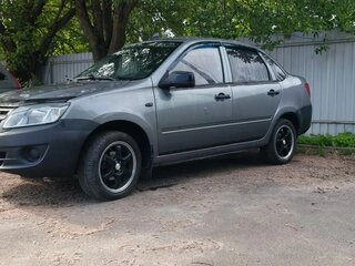 2012 Lada (ВАЗ) Granta I, серый, 325000 рублей, вид 1