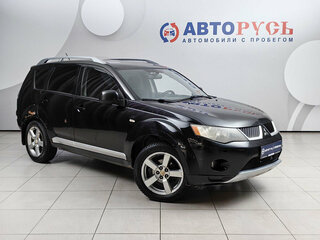 2007 Mitsubishi Outlander II, чёрный, 504000 рублей, вид 1