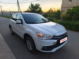 2017 Mitsubishi ASX I Рестайлинг 2, белый, 1480000 рублей, вид 1