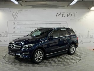 2016 Mercedes-Benz GLE 250 d I (W166), синий, 3600000 рублей, вид 1