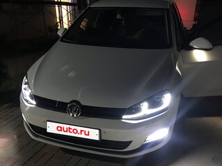 2013 Volkswagen Golf VII, белый, 1350000 рублей, вид 1