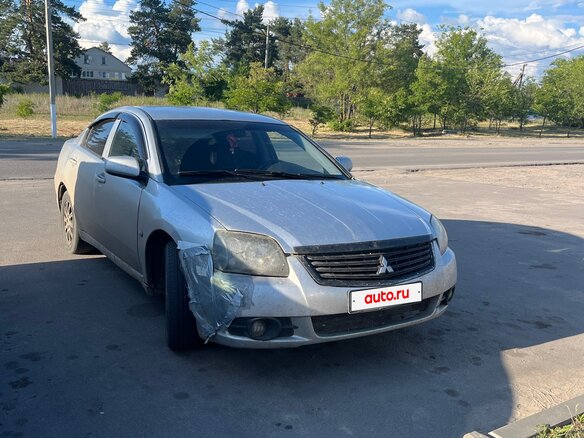 2008 Mitsubishi Galant IX Рестайлинг, серебристый, 350000 рублей - вид 1