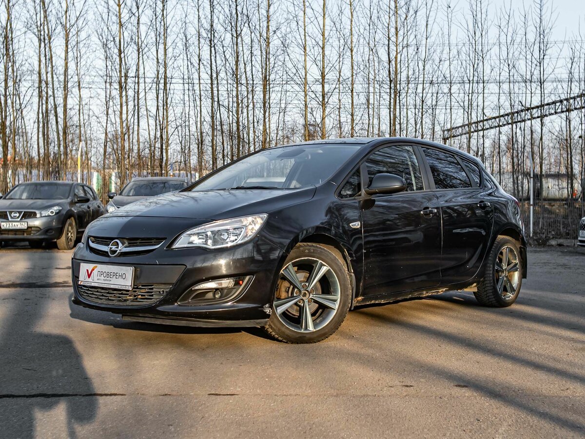 Opel Astra J Рестайлинг