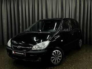 2008 Hyundai Getz I Рестайлинг, чёрный, 469900 рублей, вид 1