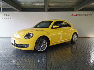 2019 Volkswagen Beetle II (A5), жёлтый, 1480777 рублей, вид 1