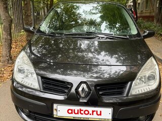2008 Renault Scenic II Рестайлинг, чёрный, 500000 рублей, вид 1