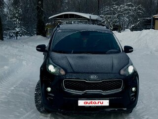 2017 Kia Sportage IV, чёрный, 1670000 рублей, вид 1