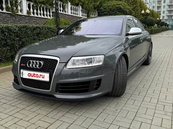 2010 Audi RS 6 II (C6), серый, 4500000 рублей