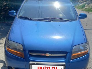 2006 Chevrolet Aveo I Рестайлинг, синий, 325000 рублей, вид 1