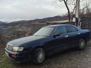1993 Toyota Crown IX (S140), синий, 310000 рублей, вид 1