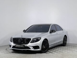 2013 Mercedes-Benz S-Класс 500 VI (W222, C217), серебристый, 2579000 рублей, вид 1
