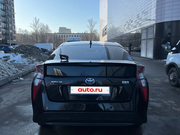 2018 Toyota Prius IV (XW50), чёрный, 1800000 рублей - вид 9