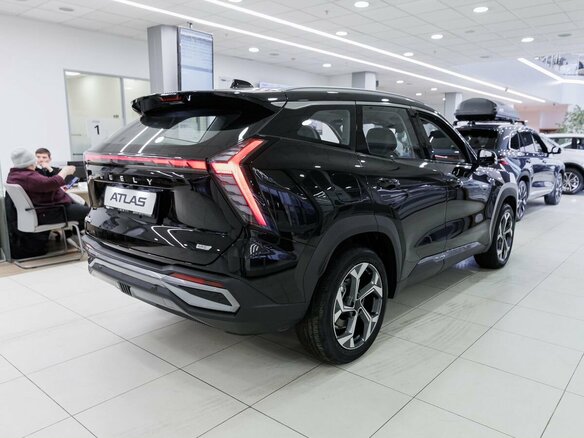 2026 Geely Atlas II, чёрный - вид 6