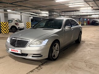 2010 Mercedes-Benz S-Класс 350 V (W221) Рестайлинг, серебристый, 1100000 рублей, вид 1