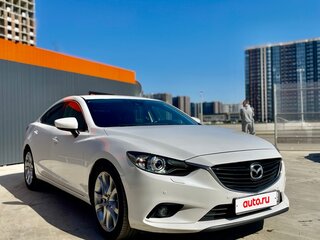 2013 Mazda 6 III (GJ), белый, 1570000 рублей, вид 1