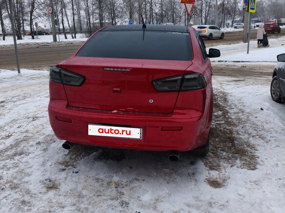 2007 Mitsubishi Lancer X, красный, 820000 рублей - вид 2