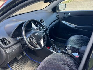 2016 Hyundai Solaris I Рестайлинг, чёрный, 650000 рублей, вид 3