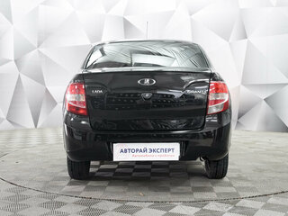 2018 Lada (ВАЗ) Granta I Рестайлинг, чёрный, 431000 рублей, вид 4