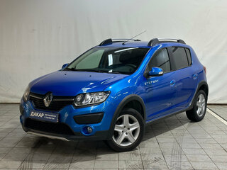 2018 Renault Sandero Stepway II, синий, 1070000 рублей, вид 1