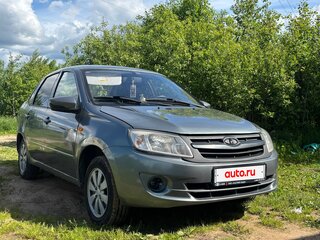 2012 Lada (ВАЗ) Granta I, серый, 385000 рублей, вид 1