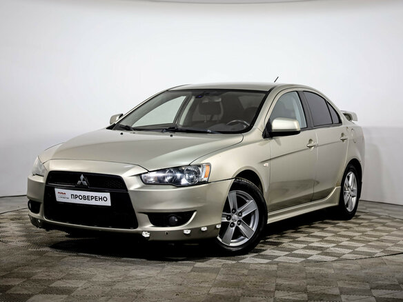2008 Mitsubishi Lancer X, бежевый, 539000 рублей