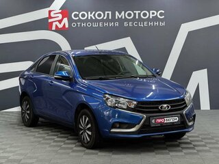 2021 Lada (ВАЗ) Vesta I, синий, 879900 рублей, вид 1