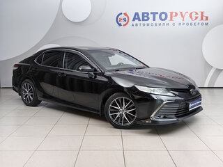 2021 Toyota Camry VIII (XV70) Рестайлинг, чёрный, 2920000 рублей, вид 1