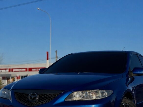 2005 Mazda 6 I (GG), синий, 330000 рублей - вид 5