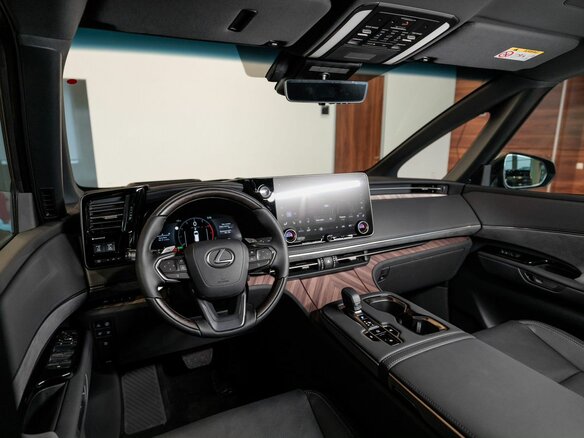 2025 Lexus LM 350h II, чёрный, 16350000 рублей - вид 11