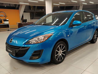 2011 Mazda 3 II (BL), голубой, 761000 рублей, вид 1