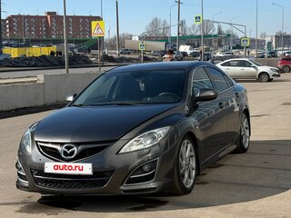 2011 Mazda 6 II (GH) Рестайлинг, серый, 850000 рублей, вид 1