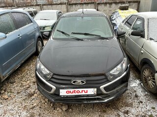 2022 Lada (ВАЗ) Granta I Рестайлинг, чёрный, 518000 рублей, вид 1