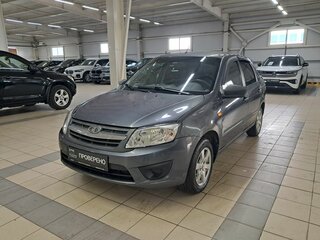 2016 Lada (ВАЗ) Granta I, серый, 419000 рублей, вид 1