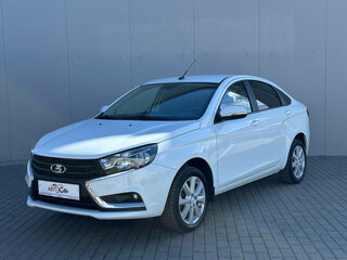 2020 Lada (ВАЗ) Vesta I, белый, 1220000 рублей, вид 1