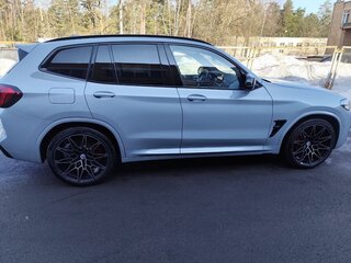2022 BMW X3 M Competition I (F97) Рестайлинг, голубой, 5400000 рублей, вид 5