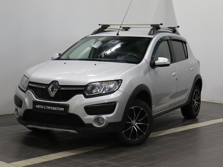 2016 Renault Sandero Stepway II, серебристый, 707000 рублей, вид 1