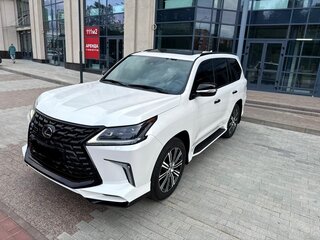 2021 Lexus LX 570 III Рестайлинг 2, белый, 8500000 рублей, вид 1